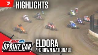 4-Crown Nationals | USAC Sprints at Eldora Speedway 9/21/24 | Highlights