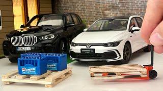 A Very Good Jeep and a Super Car Show Off Their Skills | Bmw & Vw Miniature Diecast Model Cars