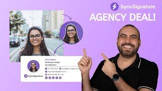 Agency-Ready Email Signatures! SyncSignature Lifetime Deal AGENCY PLAN review