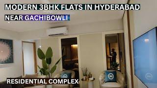 Best 3Bhk Flats In Hyderabad Gachibowli |8100293325 |3Bhk Flats For Sale in Hyderabad |Big Complex