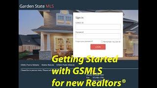 GSMLS - Garden State MLS - Getting started for new Realtors® in New Jersey