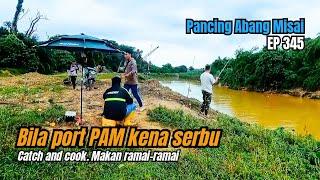 Dedak dia berebut ikan makan | Mancing ikan sungai langat