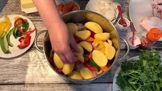 Hühnersuppe mit Gemüse und Kartoffeln - Mein Rezept