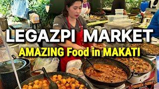 Philippines AMAZING Food Tour in MAKATI - LEGAZPI SUNDAY MARKET | A Must-Visit Filipino Market!