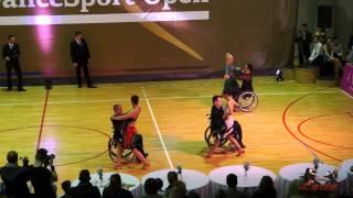 Hellenic DanceSport Open 2015 : Adults : Wheelchair : One Dance Tango : Final