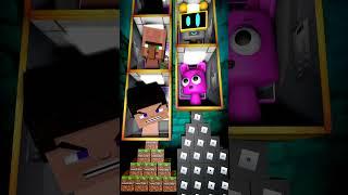 Roblox or Minecraft ? Battle #sprunki #shorts #roblox #minecraft