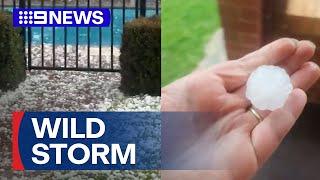 Intense storms and heavy rain batters Victoria | 9 News Australia