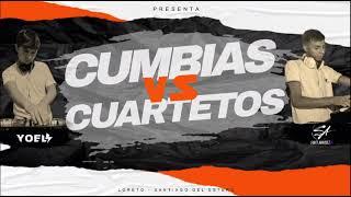 CUMBIAS VS CUARTETOS - Yoel Remix ft @santy_anriquez_dj  #santiagodelestero #2023 #cumbia #cuarteto