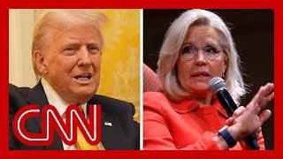 Trump says Jan. 6 investigators ‘should go to jail’. Hear Liz Cheney’s response