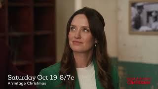 A Vintage Christmas | Starring Merritt Patterson & Christopher Russell | Premieres October 19