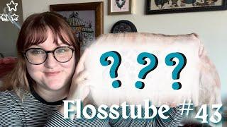 Flosstube #43: Finishing an Old WIP, Sweater Update, and Book Talk