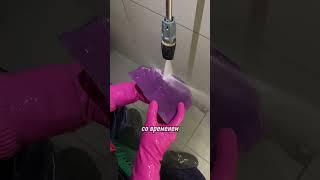 очистка камней для скалодрома