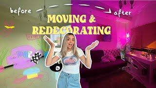 DUBAI MOVE IN VLOG (unpacking + redecorating)