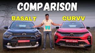 Tata Curvv vs Citroen Basalt कौनसी SUV Coupe लेनी चाहिए ?