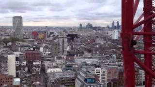 Me working at height today, looking over London I live it,