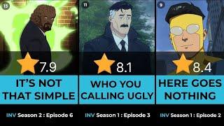 INVINCIBLE - All 16 episodes ranked from worst to best