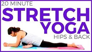 20 minute Deep Stretch Yoga for Athletes  FLEXIBILITY & HIPS