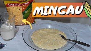 MIGAU DE MILHO FEITO COM FLOCÃO / "MINGAU DE CUSCUZ"