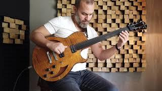 Cenk Erdogan Plays Marchione Fretless Electric Guitar