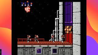 JUGANDO AL CONTRA 1 DEL NES, gameplay parte 3-chamoy1763