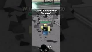 Saitama is just too good #roblox #tsb #thestrongestbattlegrounds #shorts