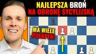 OBRONA SYCYLIJSKA: Jak ją zniszczyć? Oto GAMBIT MORRA! Szachy dla początkujących Michał Kanarkiewicz