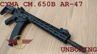 [UNBOXING] CYMA CM.650B AR-47 M4 that takes AK mags