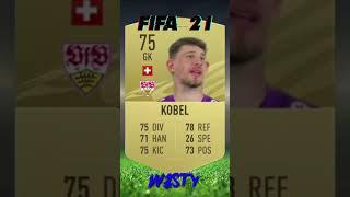 GREGOR KOBEL FIFA EVOLUTION #fifa #football #shorts #viral #fifa23