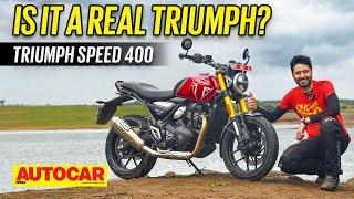 2023 Triumph Speed 400 review - Is it a real Triumph? | First Ride | Autocar India