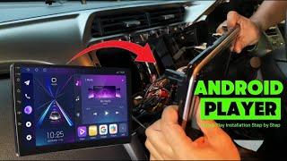 How to Remove and Install Car Play 10” Touch Screen Android Player Step by Step | Honda City GM6