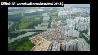 Rivercove Residences Aerial Drone View