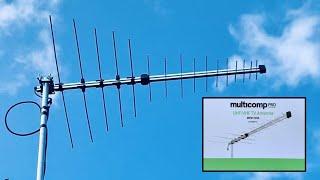Multicomp Pro VHF UHF Outdoor TV Antenna for channels 7-36