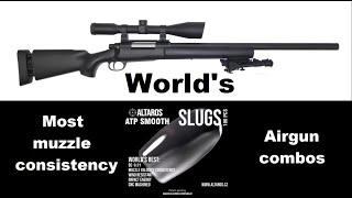 ATP .25 Slugs and Altaros M24 airgun - LabRadar consistency test - Part 1