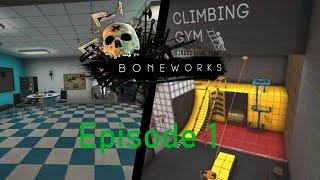 BONEWORKS Playthrough Episode 1 (Breakroom, Museum)