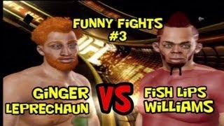UFC Undisputed 3: BEST KNOCKOUT EVER! Funny Fights #3 - Ginger Leprechaun Vs Fish Lips Williams
