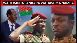 TRAORE AMEAPA KULIPA KISASI KWA WALIOMUUA SANKARA