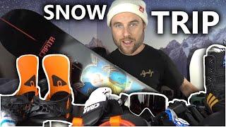 Everything I Take On A Snowboard Trip