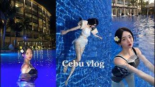 I LOVE CEBU  세부 브이로그 | 두짓타니 리조트 인피니티풀, 스쿠버다이빙 체험, 패러세일링, 카카오트리 스파, 막탄 맛집