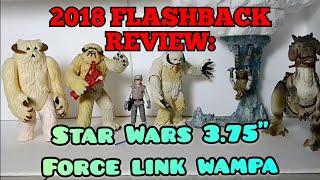 2018 Flashback Review: Star Wars 3.75" Force Link Wampa Review & Comparison +ESB Luke Custom