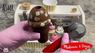 Asmr | Ice Cream Shop Roleplay, Melissa & Doug Playset (relaxing, whispering)