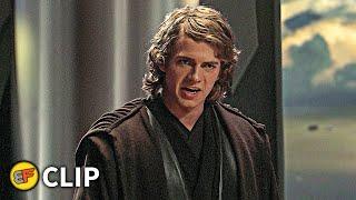 Anakin is Denied The Rank of Jedi Master | Star Wars Revenge of the Sith (2005) Movie Clip HD 4K