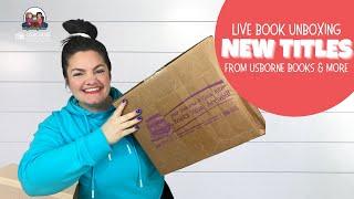 Usborne Books & More: Spring 2022 New Titles Unboxing