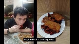 Kurt Tay ate fried chicken from the trash after his colleague threw them away (27 Aug 2024)