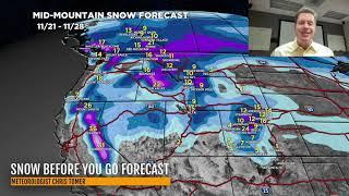 Snow Forecast for the Fourth Weekend of November