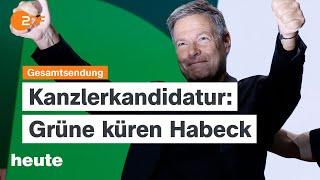 heute 19:00 Uhr vom 17.11.2024 Kanzlerkandidat Habeck, russische Luftangriffe auf Ukraine