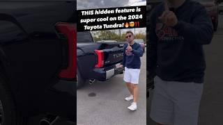 Check Out this Smart Tailgate on the 2024 Toyota Tundra Capstone!