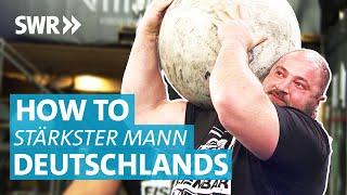 Strongman ist mehr als Gewichtheben: Hartes Training für den stärksten Mann Deutschlands