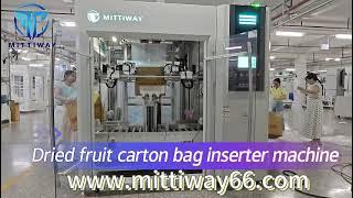 Poly Bag Folding Machine Manufacture Bag In Box Inserter MITTIWAY