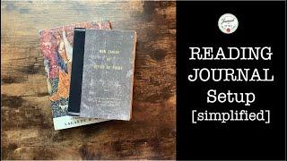 READING JOURNAL SETUP - SIMPLIFIED VERSION | Journal De Sylvie