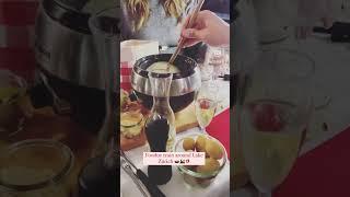 Fondue trip on the “Churchill” Red arrow train - SBB